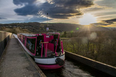 2302-0031 - Elektra on Pontcysyllte Aqueduct  -  February 16, 2023
