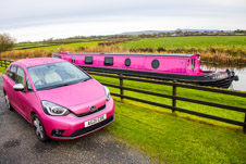 2411-0010 - Elektra and Karen's pink Honda Jazz  -  November 18, 2024