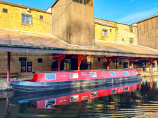 2512-0008 - Canal wharf near Blackburn on Leeds and Liverpool Canal  -  December 16, 2025