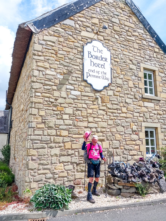 <center>2505-0028 - The Border Hotel - End of the Pennine Way -  May 26, 2025  <br>  (1/540 sec at f / 1.8 ISO 20    4 mm) </center>
