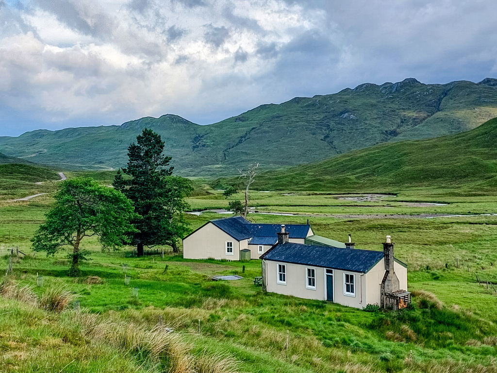 <center>2506-0061 - Bendronaig Lodge bothy -  June 13, 2025  <br>  (1/230 sec at f / 1.8 ISO 20    4 mm) </center>