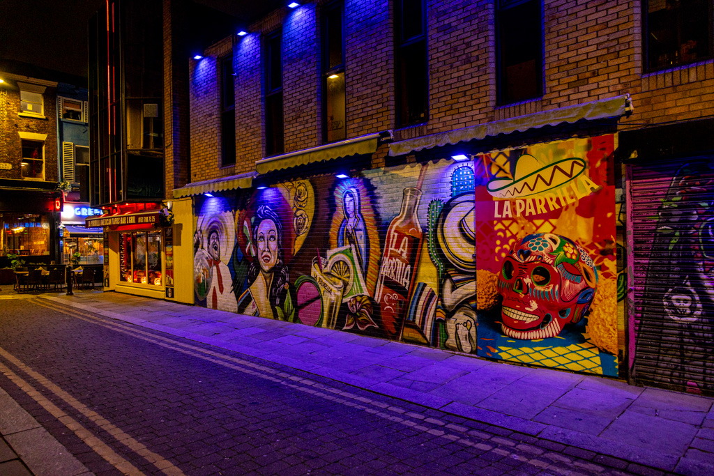 <center>2509-0032 - Graffiti - Liverpool -  September 30, 2025  <br>  (1/60 sec at f / 4.0 ISO 1250    24 mm) </center>