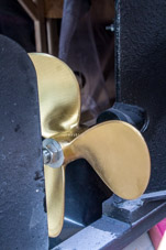 2107-0021 - Shiny new propellor  -  July 03, 2021